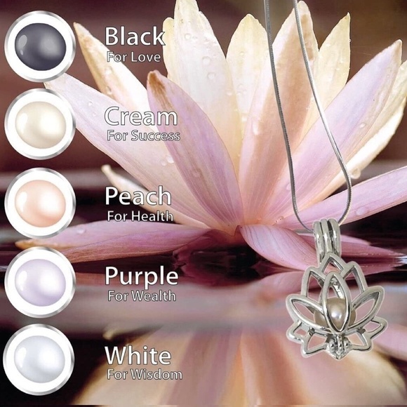 My Inspirations Precious Pearl Pearl Necklace Kit Lotus - Picture 5 of 8